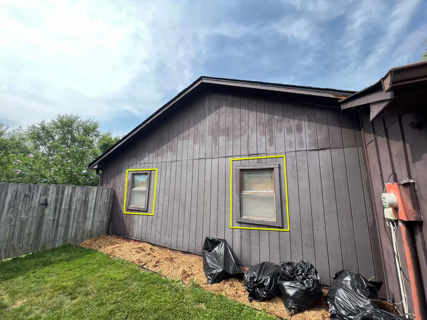 Energy-efficient windows installed in a Butler-Tarkington home